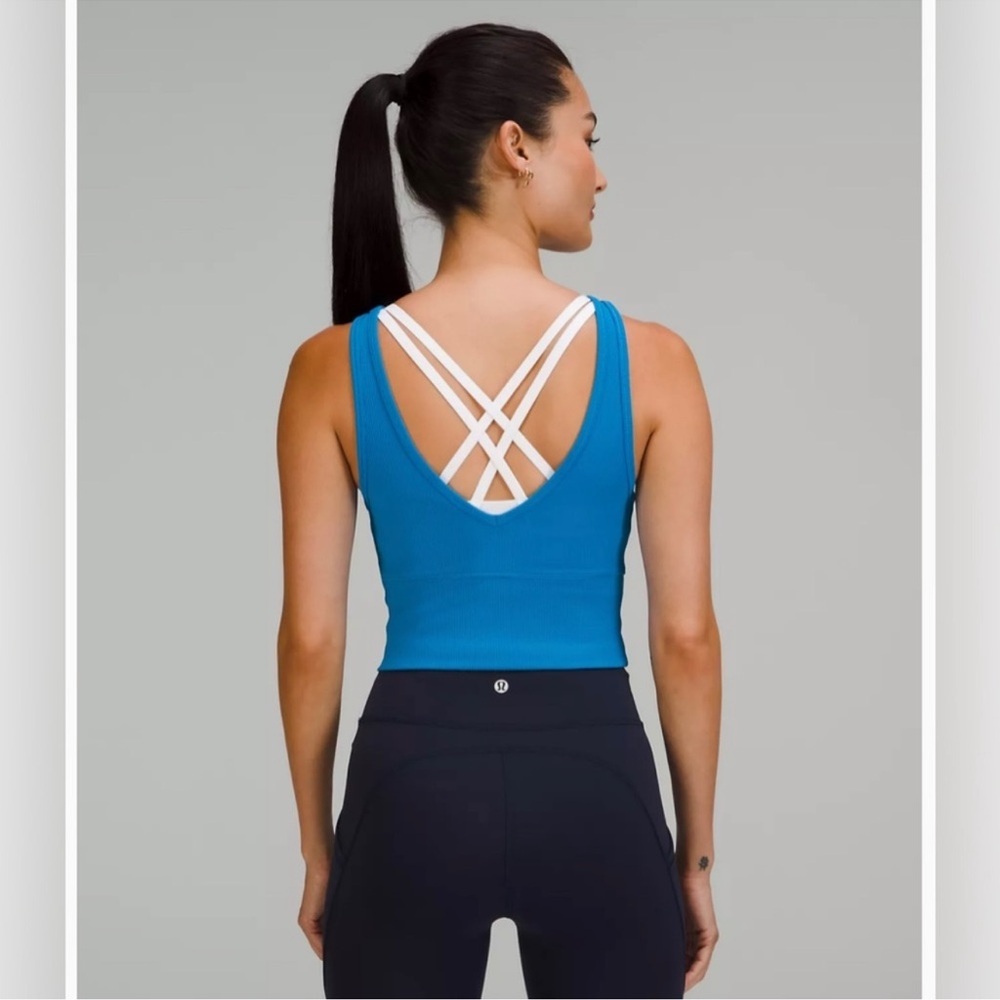 NWOT Lululemon Power Pivot Ribbed Tank Top - 10 - Picture 8 of 8